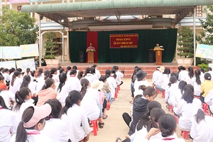 Chương trình ngoại khóa “Vì tương lai xanh”