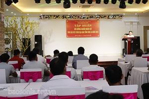 Tập huấn bồi dưỡng nguồn nhân lực cho các HTX trên địa bàn tỉnh năm 2020