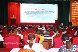 Mộc Châu: Triển khai Chỉ thị số 23/CT-TTg của Thủ tướng Chính phủ và tập huấn nâng cao năng lực quản lý cho cán bộ làm công tác bảo vệ chăm sóc trẻ em
