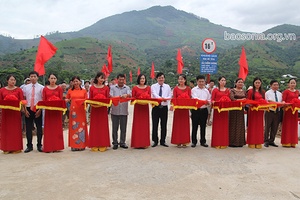 Sông Mã: Khánh thành cầu Chiềng Khoong