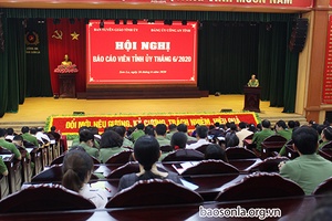 Hội nghị báo cáo viên tỉnh ủy tháng 6