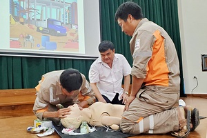 Công ty Điện lực Sơn La: Huấn luyện nghiệp vụ công tác an toàn vệ sinh lao động năm 2020