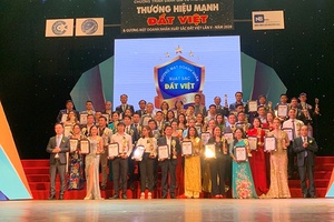 Tôn vinh Thương hiệu mạnh đất Việt lần thứ V năm 2020
