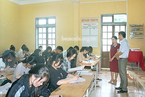 Mộc Châu chuẩn bị cho kỳ thi tốt nghiệp THPT năm 2020