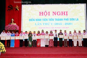 Hội nghị điển hình tiên tiến Thành phố lần thứ V (2015-2020)