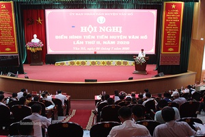 Hội nghị điển hình tiên tiến huyện Vân Hồ lần thứ II, năm 2020