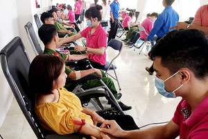 Vân Hồ: Ngày hội hiến máu "Giọt hồng yêu thương"