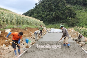 Hiệu quả phong trào xây dựng nông thôn mới ở Lóng Luông       