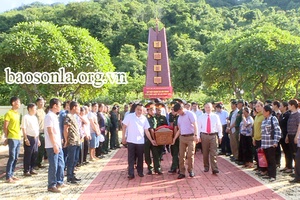 Mộc Châu: Tiếp nhận, an táng hài cốt liệt sỹ Lò Văn Cư