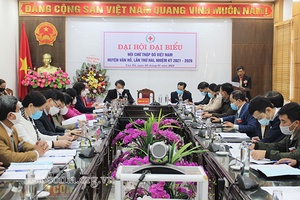 Đại hội Hội Chữ thập đỏ huyện Vân Hồ, nhiệm kỳ 2021-2026