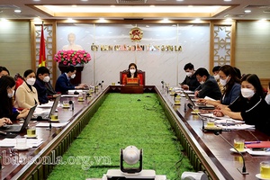 Hội nghị trực tuyến triển khai nhiệm vụ công tác Văn hóa, Thể thao và Du lịch năm 2022