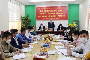 Hội nghị người lao động Công ty cổ phần Môi trường và Dịch vụ đô thị Sơn La