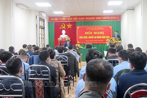 Hội nghị viên chức, người lao động Quỹ Bảo vệ và PTR tỉnh năm 2022