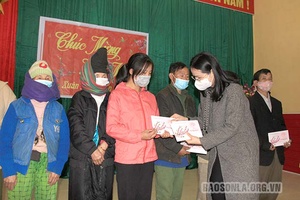 Đoàn công tác Ban Tuyên giáo tỉnh ủy thăm, làm việc tại xã Co Tòng