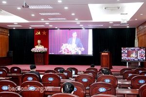 Hội nghị trực tuyến báo cáo viên Trung ương tháng 1/2022 