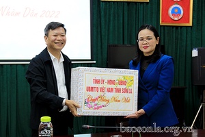 Đồng chí Trưởng Ban Tuyên giáo Tỉnh ủy thăm, chúc tết các cơ quan báo chí