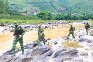 Đón tết trên chốt tiền tiêu