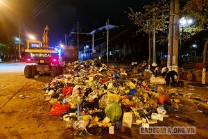 Lượng rác thải tăng cao dịp tết 