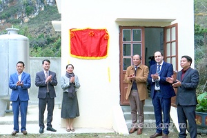 Trao tặng hệ thống cấp nước lọc nước RO cho Trường tiểu Học - THCS Nong Lay