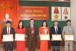 Hội nghị người lao động Công ty cổ phần nông nghiệp Chiềng Sung năm 2022