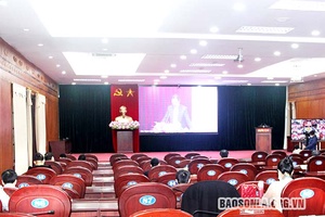 Hội nghị trực tuyến báo cáo viên Trung ương tháng 3