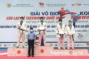 Sơn La giành 5 huy chương tại Giải Vô địch các CLB Taekwondo toàn quốc 