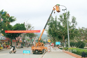 Giải pháp tiết kiệm năng lượng trong chiếu sáng đô thị