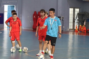 22 tuyển thủ nữ futsal quốc gia hội quân tại Thành phố Hồ Chí Minh