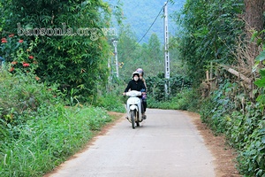 Thuận Châu: Bê tông hóa trên 215 km đường giao thông nông thôn