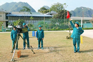 Thuận Châu phát triển đảng viên trong lực lượng DQTV, DBĐV