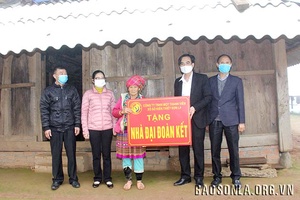 Bắc Yên xóa nhà tạm cho hộ nghèo