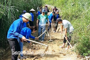 Quỳnh Nhai chú trọng phát triển giao thông nông thôn