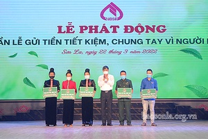 Lễ phát động Tuần lễ gửi tiền tiết kiệm, chung tay vì người nghèo