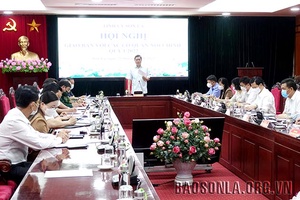 Giao ban với các cơ quan Nội chính quý I năm 2022