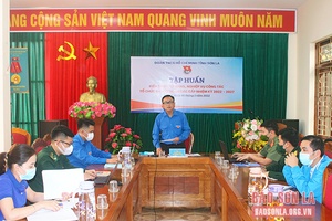 Tập huấn kiến thức, kỹ năng, nghiệp vụ công tác tổ chức Đại hội Đoàn các cấp, nhiệm kỳ 2022 – 2027