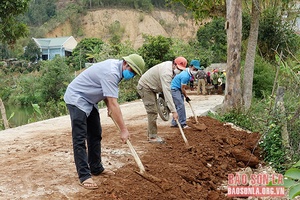 Chỉnh trang hạ tầng giao thông gắn với xây dựng nông thôn mới