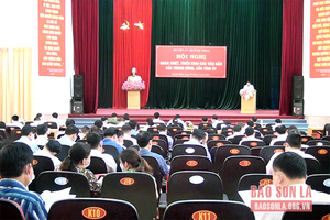 Hội nghị quán triệt, thực hiện các văn bản chỉ đạo của Trung ương và Tỉnh ủy