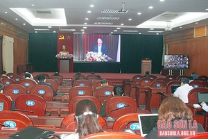 Hội nghị trực tuyến báo cáo viên Trung ương tháng 4