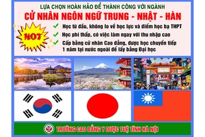 CƠ HỘI KHÔNG THỂ TUYỆT VỜI HƠN ĐỂ THÀNH CÔNG VỚI BẰNG CỬ NHÂN NGÔN NGỮ TRUNG - NHẬT – HÀN