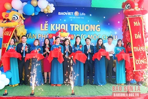 Khai trương văn phòng Bảo Việt Nhân thọ tại Mộc Châu