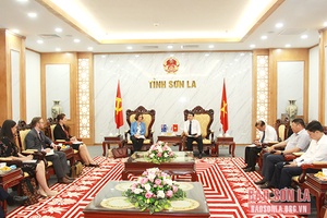 Đoàn công tác Đại sứ quán Australia tại Việt Nam thăm và làm việc tại tỉnh ta