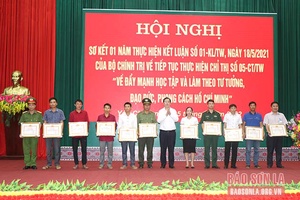 Yên Châu sơ kết 1 năm thực hiện Kết luận số 01-KL/TW