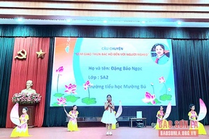 Hội thi chúng em kể chuyện Bác Hồ 