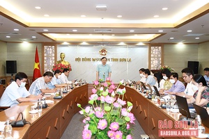 Phiên họp thứ mười sáu, Thường trực HĐND tỉnh khóa XV