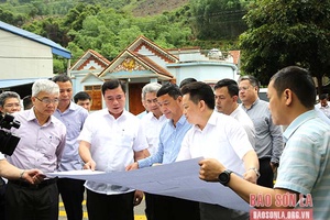 Thứ trưởng Bộ Công Thương kiểm tra phòng, chống thiên tai tại tỉnh ta