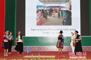 Hội thi tuyên truyền viên giỏi “Chung tay phòng, chống dịch Covid-19”  huyện Yên Châu năm 2022