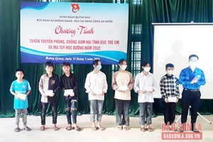 Tuyên truyền phòng chống xâm hại tình dục cho trẻ em và ma túy học đường năm 2022