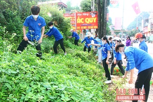 Hơn 1.200 người tham gia vệ sinh môi trường