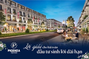 Picenza Riverside - Lời giải cho bài toán đầu tư sinh lời dài hạn