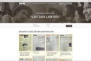 Khai trương Trang thông tin Hồ Chí Minh và tư tưởng “lấy dân làm gốc”